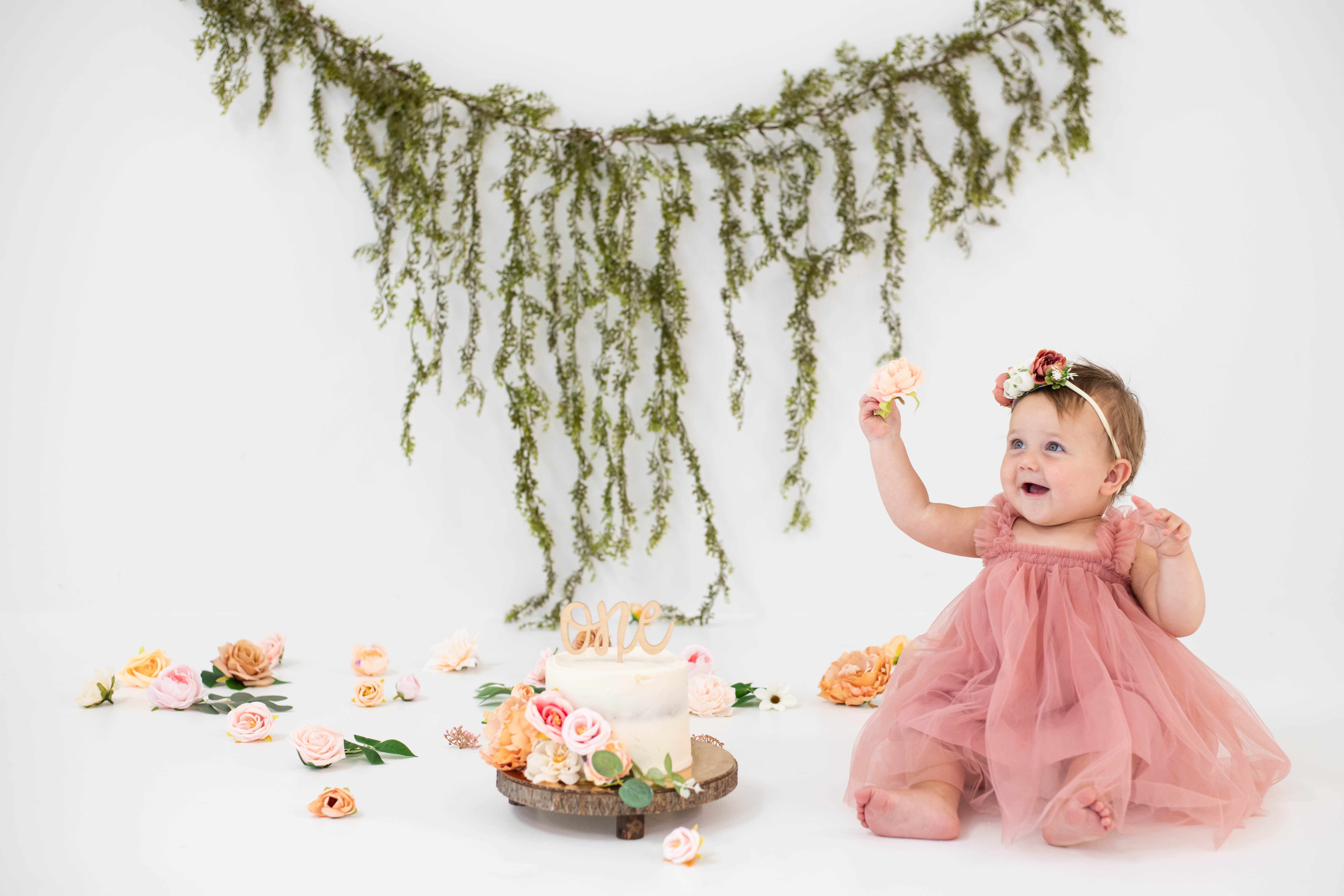 Studio First Birthday Shoot at Jax Mini Sessions